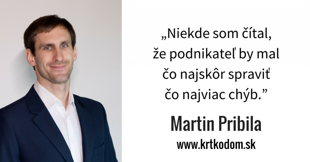 krtkodom Martin Pribila