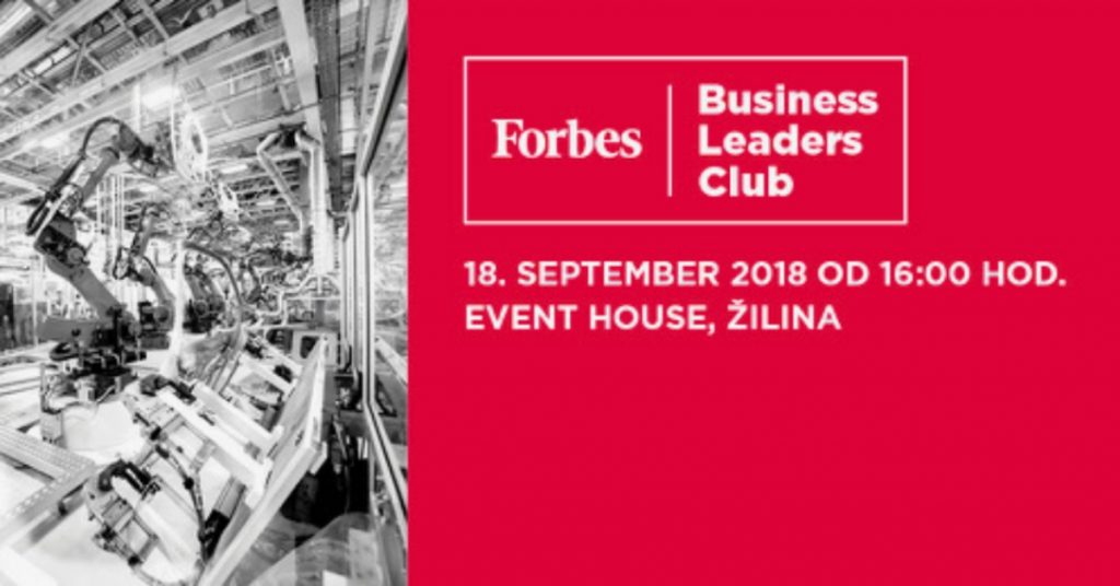 Forbes business leaders club Zilina