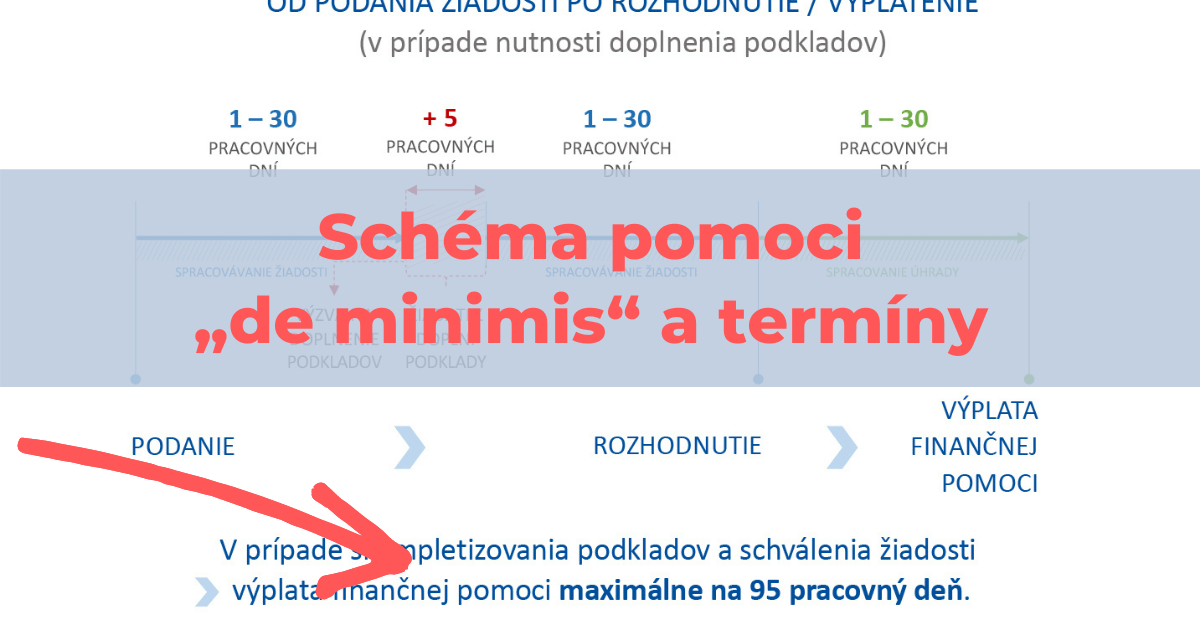 schema pomoci de minimis