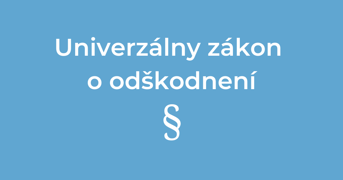 Univerzálny zákon o odškodnení